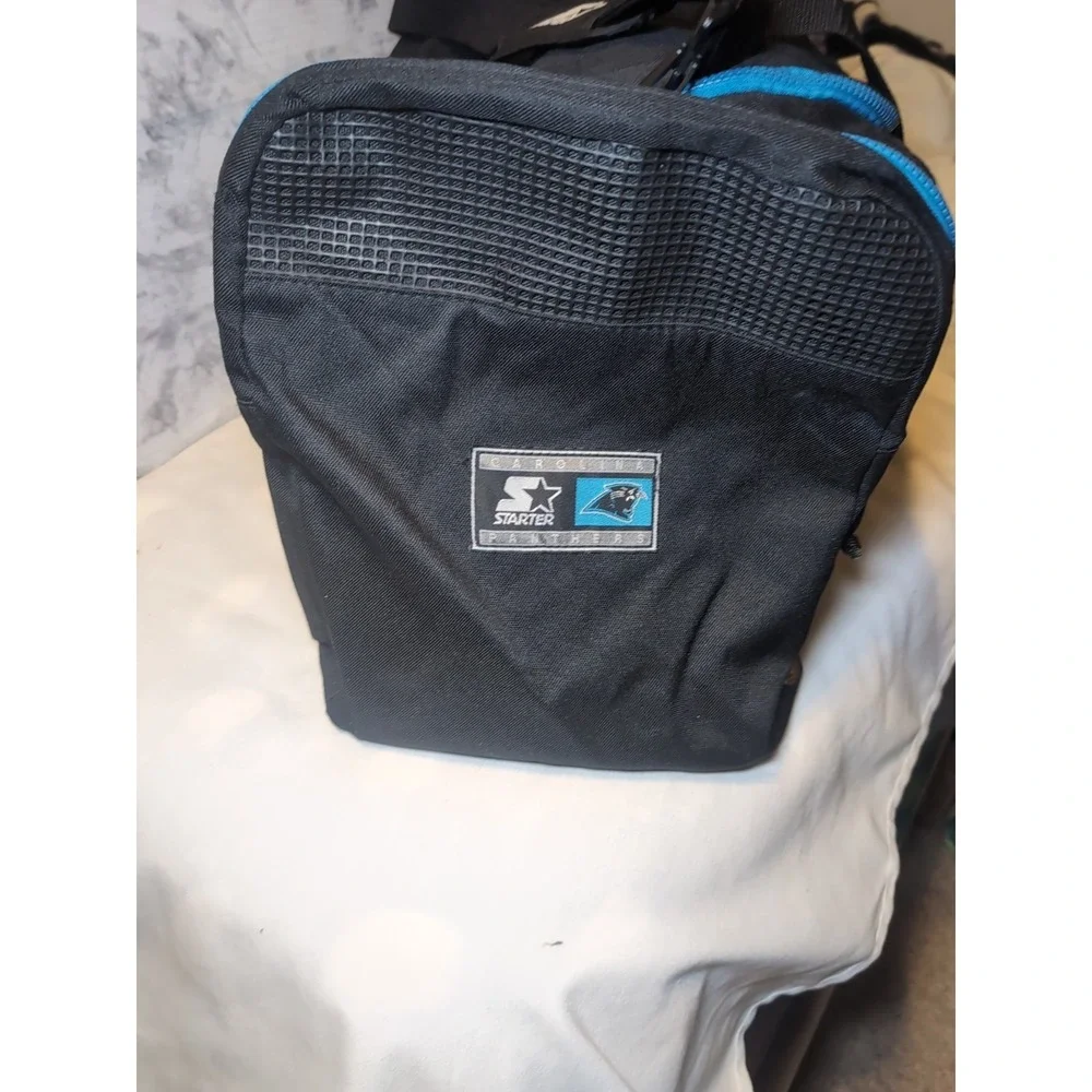 Vintage Starter Duffle Gym Bag NFL Carolina Panthers Top Cat Cheerleader 22